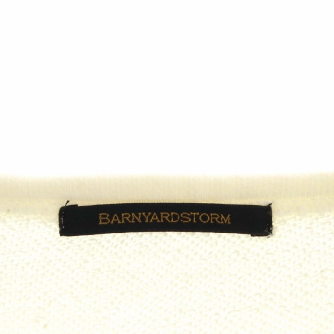 BARNYARDSTORM(バンヤードストーム)のバンヤードストーム ボートネックロゴ薄手トレーナー スウェット 長袖 1 レディースのトップス(トレーナー/スウェット)の商品写真