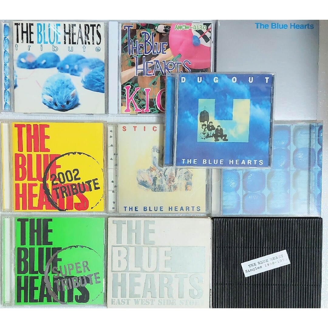 匿名配送 送料無料 THE BLUE HEARTS　CD アルバム 10枚セット