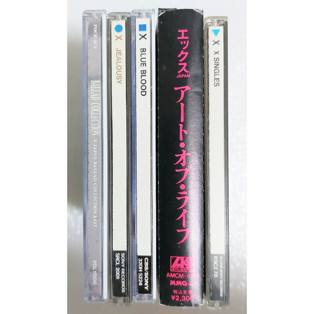 匿名配送 送料無料 X JAPAN　CD アルバム 5枚セット 1