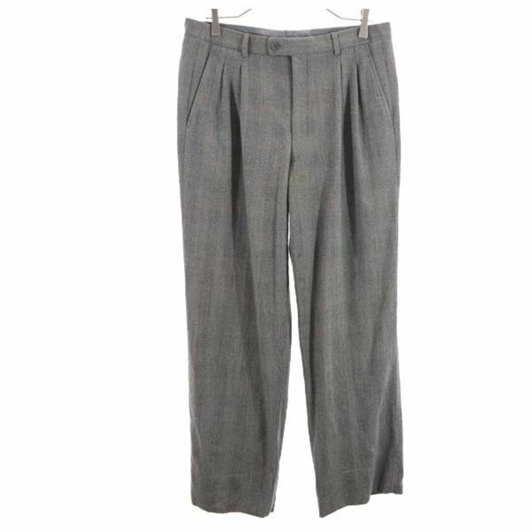 LANVIN - ランバン ウール100% スラックスパンツ R48-45-85 グレー