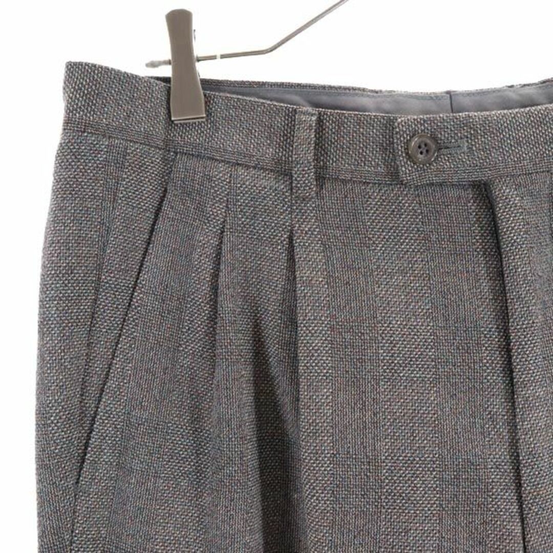 LANVIN - ランバン ウール100% スラックスパンツ R48-45-85 グレー