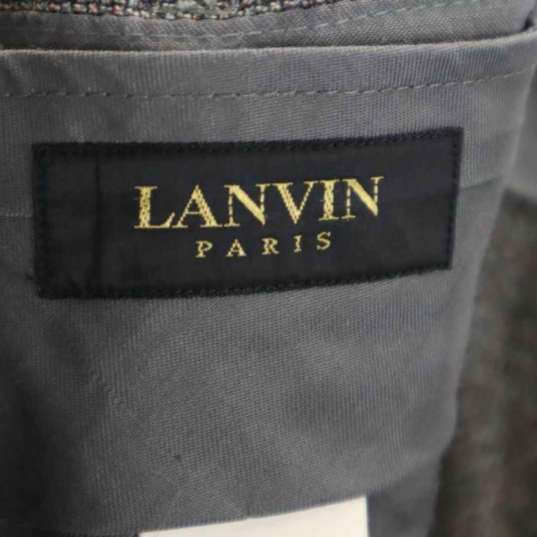 LANVIN - ランバン ウール100% スラックスパンツ R48-45-85 グレー