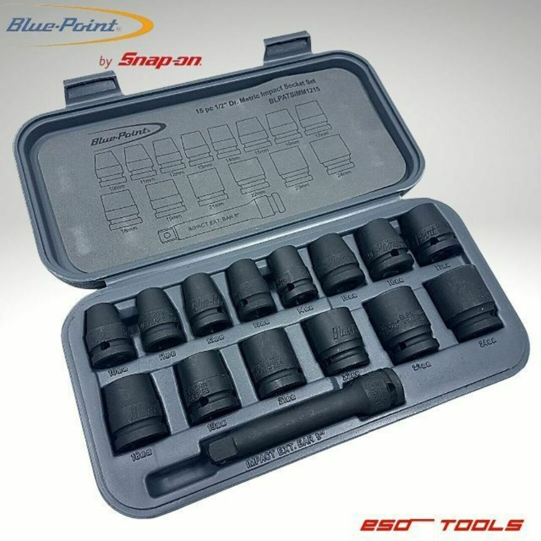 Blue-Point ブルーポイント 1/2 インパクトソケット 工具セット