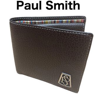 ■極美品■ Paul Smith ポールスミス レザー L字ファスナー 長財布 ウォレット 札入れ 小銭入れ ネイビー系 AQ3377