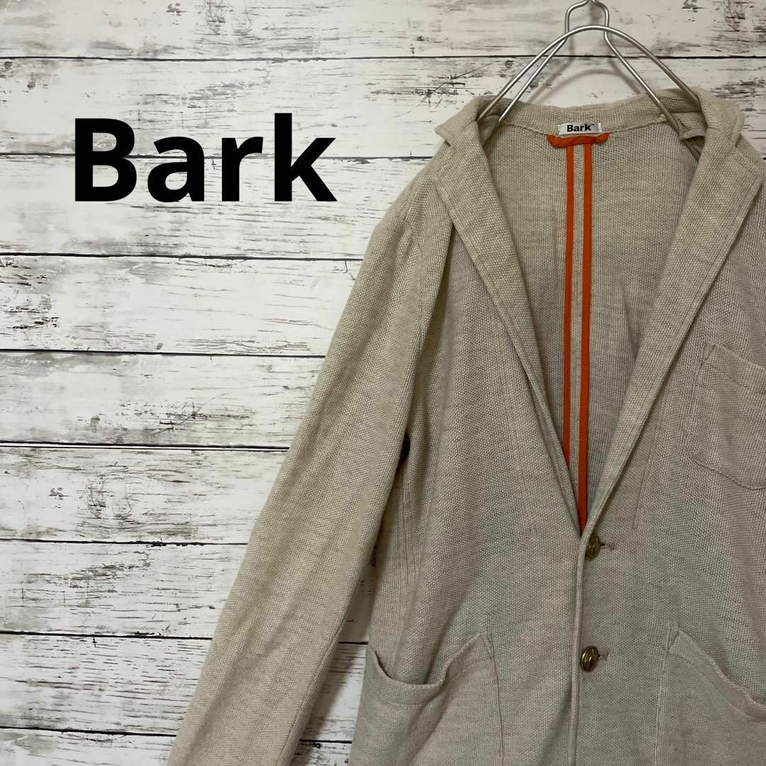 【美品】BARK　バーク　ニットジャケット　ウール　Lサイズ　イタリア製