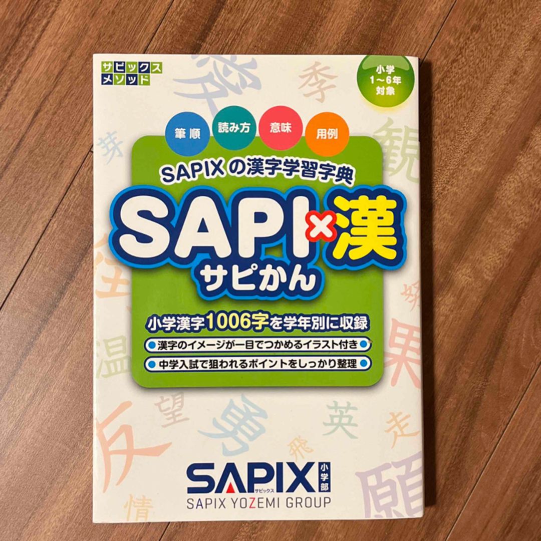 ＳＡＰＩ×漢 エンタメ/ホビーの本(語学/参考書)の商品写真