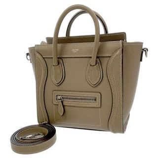 セリーヌ(celine)のセリーヌ ハンドバッグ ラゲージ ナノショッパー 189243 CELINE バッグ 2wayショルダーバッグ(ハンドバッグ)