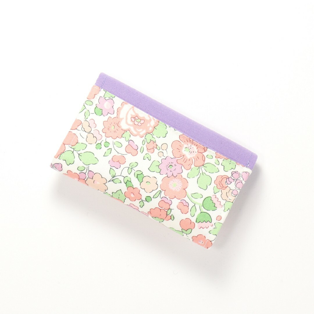 【bet】カラーオーダー可 シンプルミニ財布 リバティ ベッツィ ハンドメイドのファッション小物(財布)の商品写真