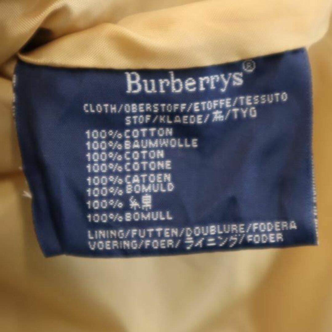 BURBERRY   バーバリーズ s s オールド 英国製 総柄 ロゴ刺繍