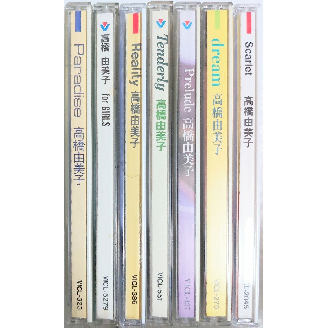 ！高橋由美子LD 7枚/CD 7枚＋α！