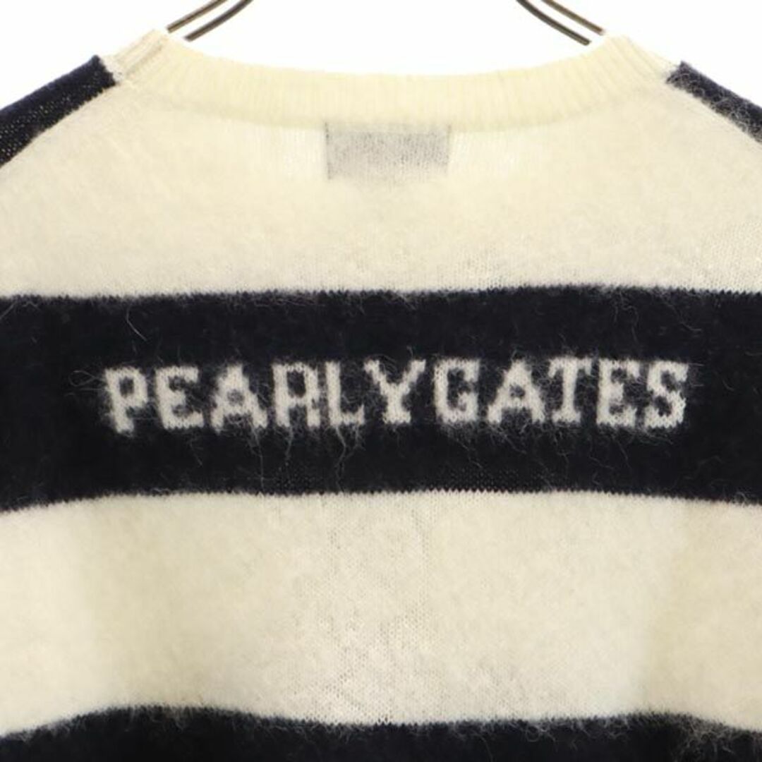 PEARLY GATES - 未使用 パーリーゲイツ アルパカブレンド 長袖 ニット