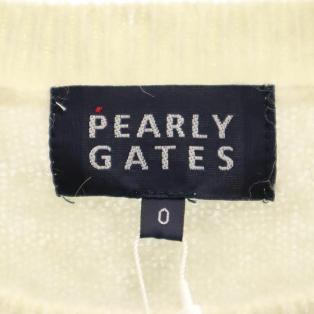 PEARLY GATES - 未使用 パーリーゲイツ アルパカブレンド 長袖 ニット