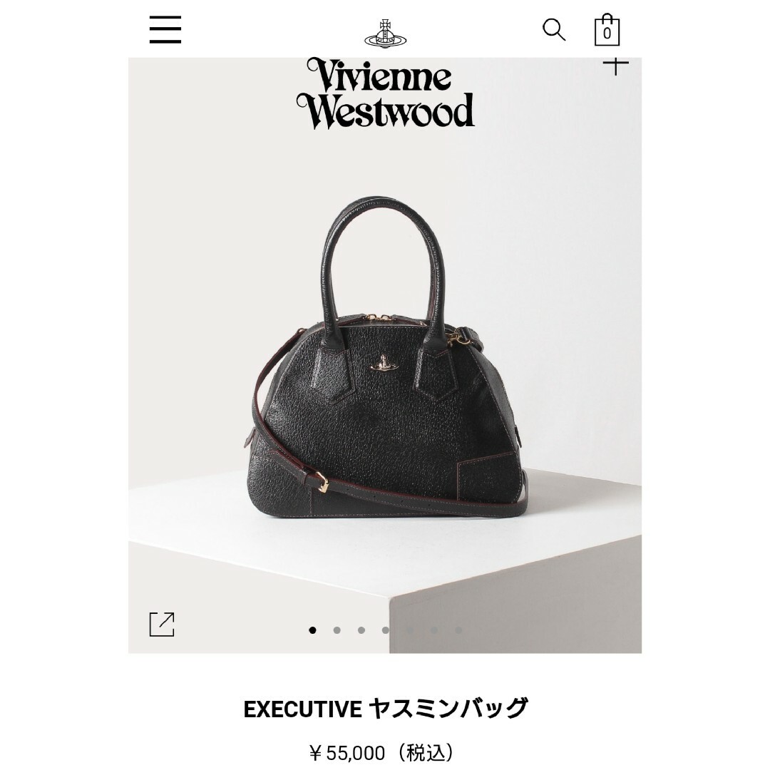 vivienne westwood EXECUTIVE ヤスミンバッグ 黒