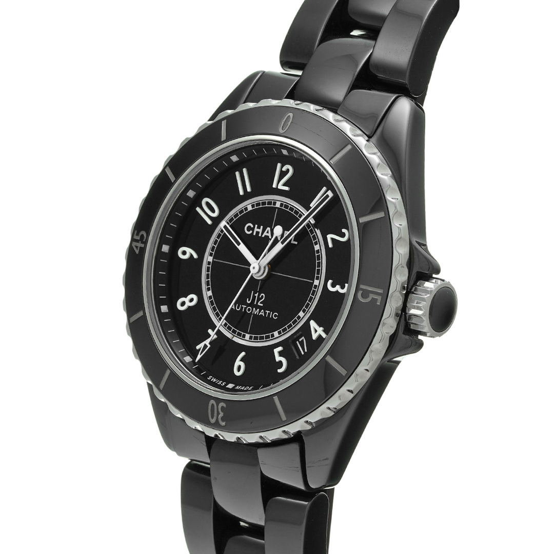 シャネル CHANEL H5697 ブラックラッカー メンズ 腕時計