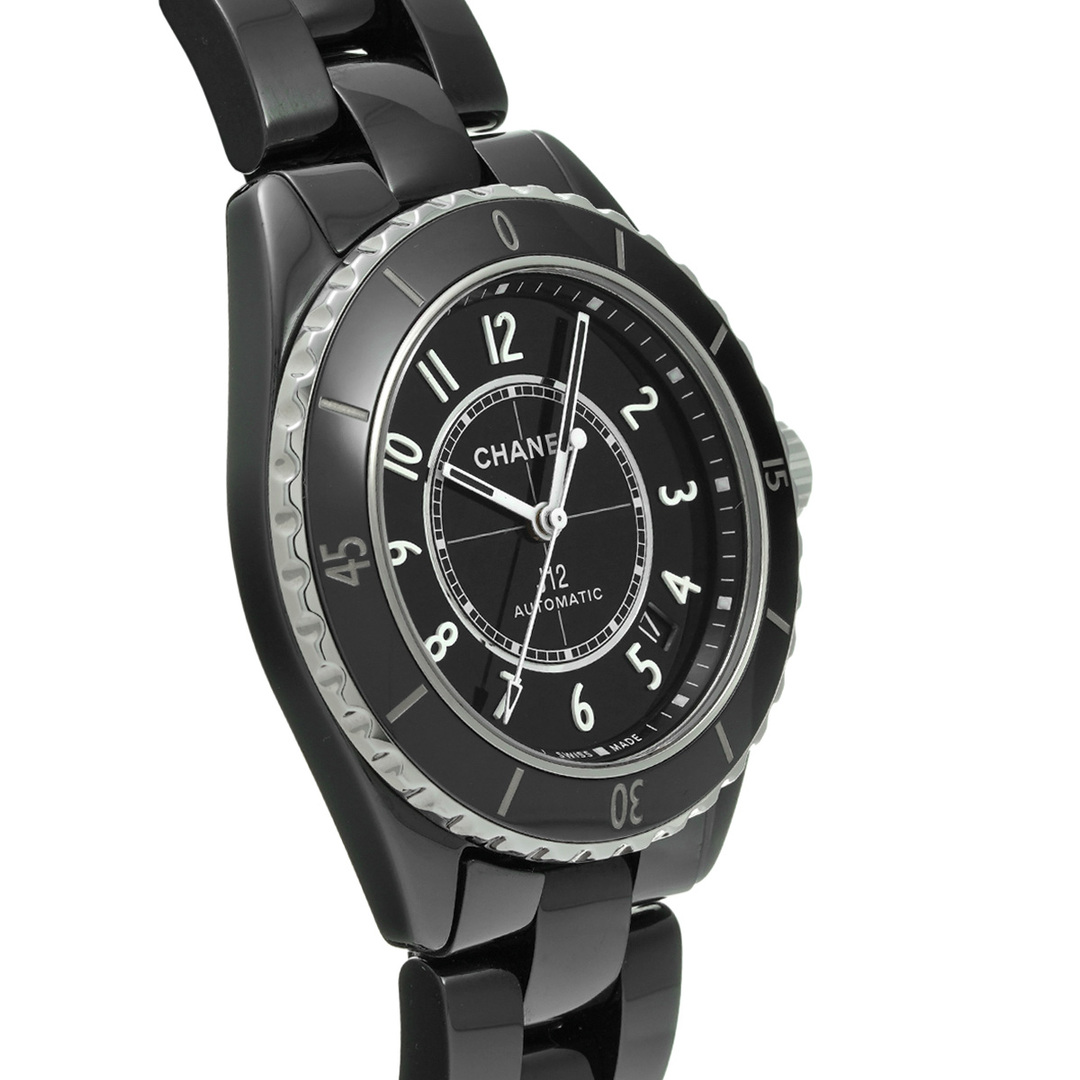 シャネル CHANEL H5697 ブラックラッカー メンズ 腕時計