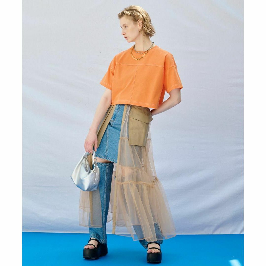 MAISON SPECIAL - MAISON SPECIAL Tulle Tiered Belt Skirtの通販 by