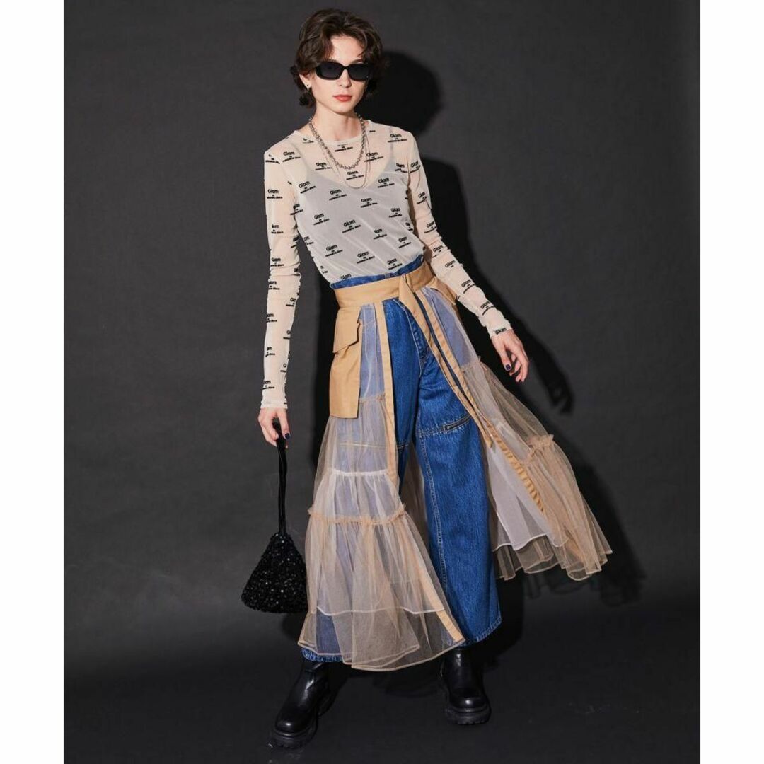 MAISON SPECIAL - MAISON SPECIAL Tulle Tiered Belt Skirtの通販 by