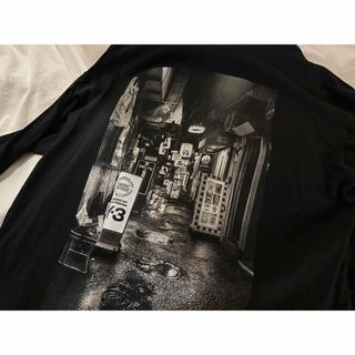 ワイスリー/Y3/アディダス/M/tシャツ/半袖/黒/ブラック/ワンポイント