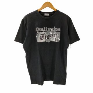 オニツカタイガー×ANDREA POMPILIO/変形デザインTシャツ44サイズ