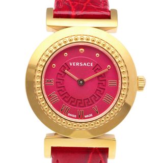 VERSACE - 【ヴェルサーチ】レディース腕時計/ゴールド/ブラック/新品