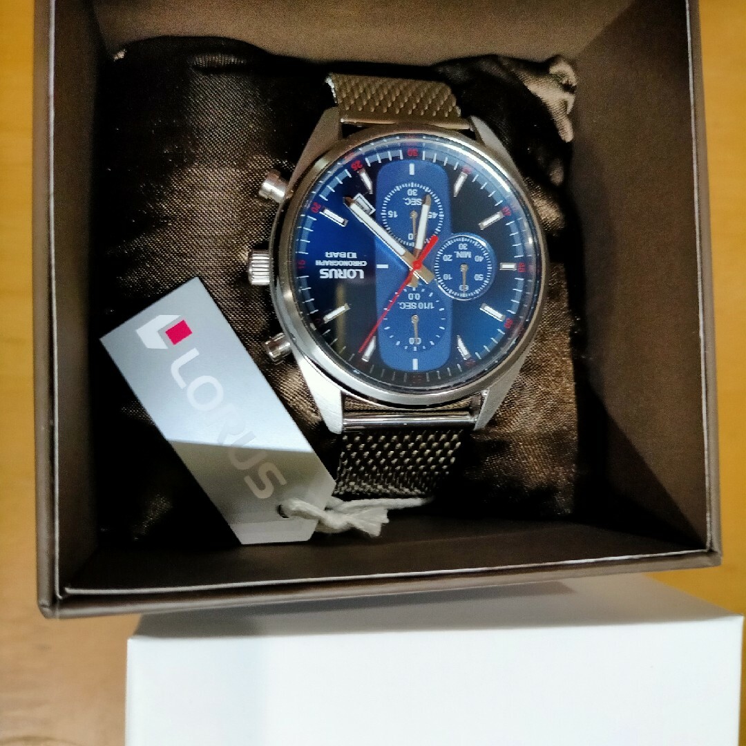 SEIKO - セイコーローラス クロノグラフ ブルーの通販 by あき's shop