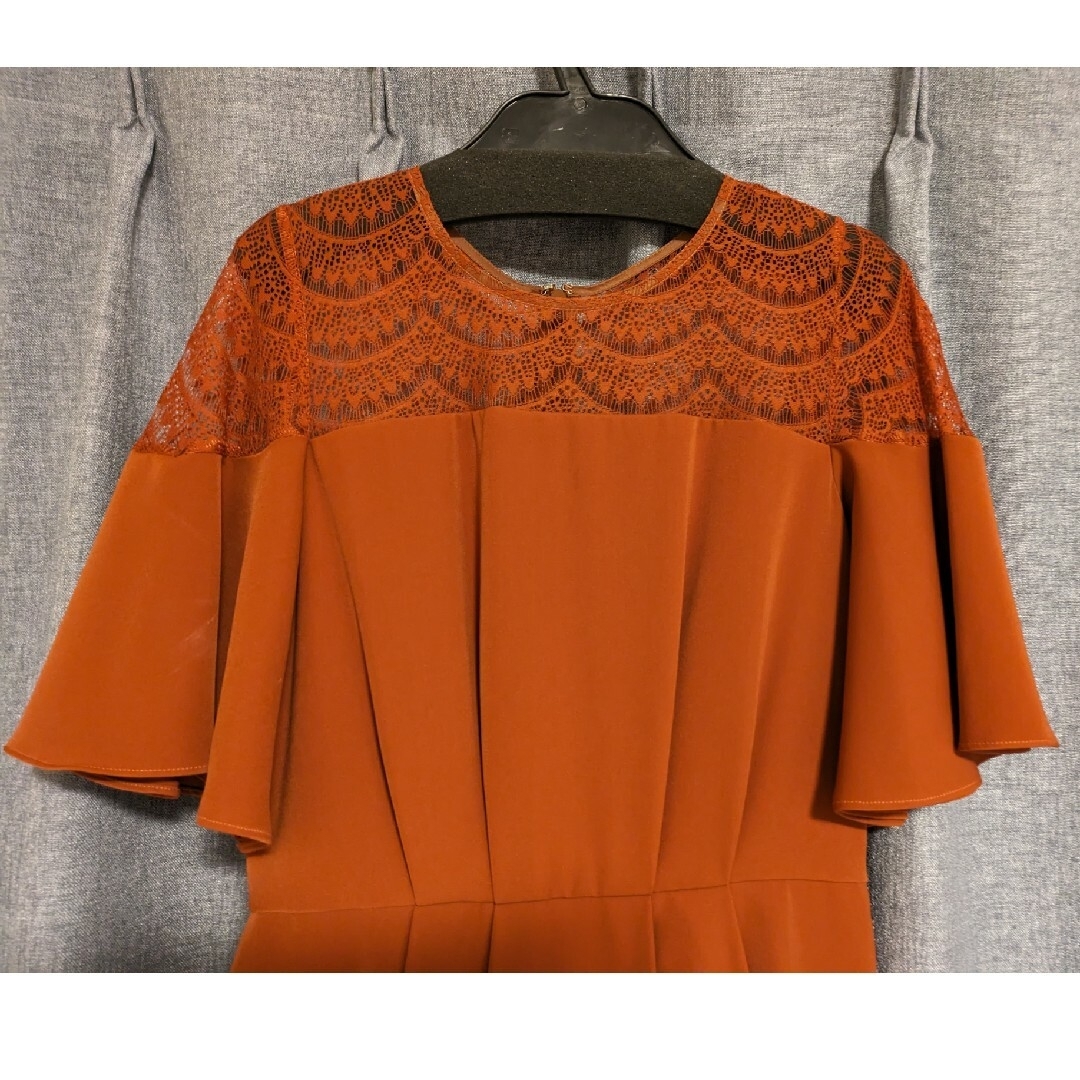 ナノユニバース　ワンピース レディースのフォーマル/ドレス(ミディアムドレス)の商品写真