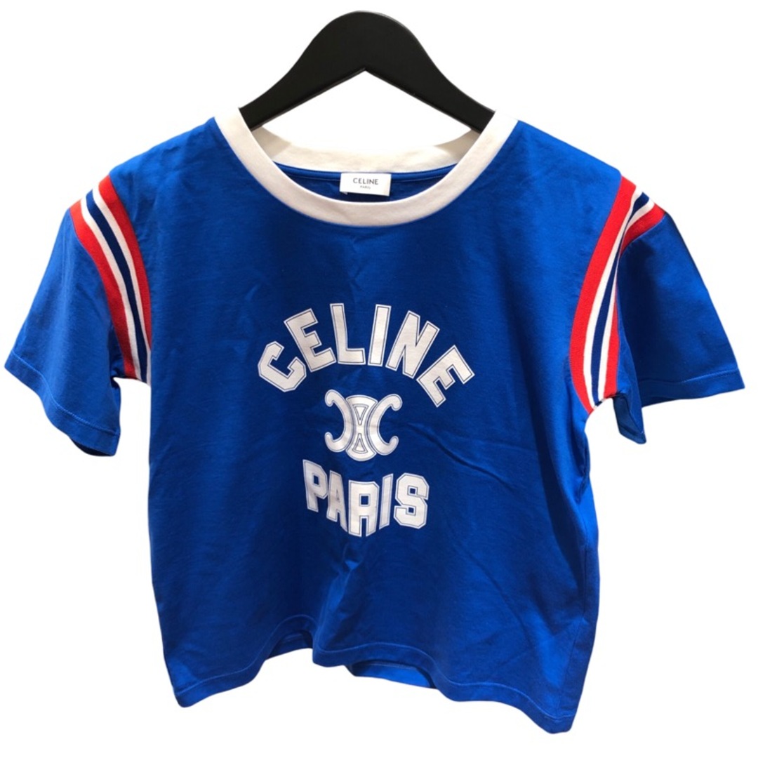 celine - セリーヌ CELINE ロゴプリントTシャツ 2X99C671Q ブルー