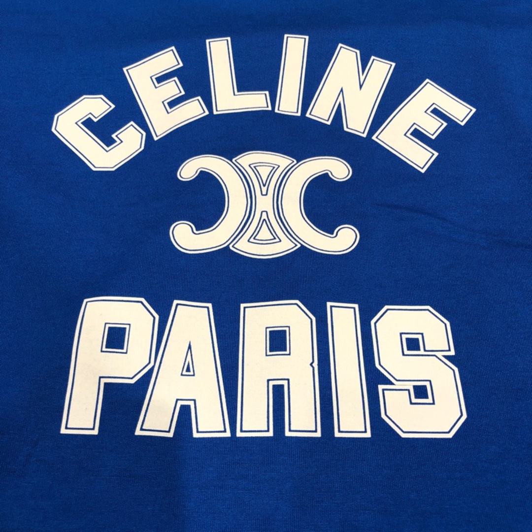 celine - セリーヌ CELINE ロゴプリントTシャツ 2X99C671Q ブルー