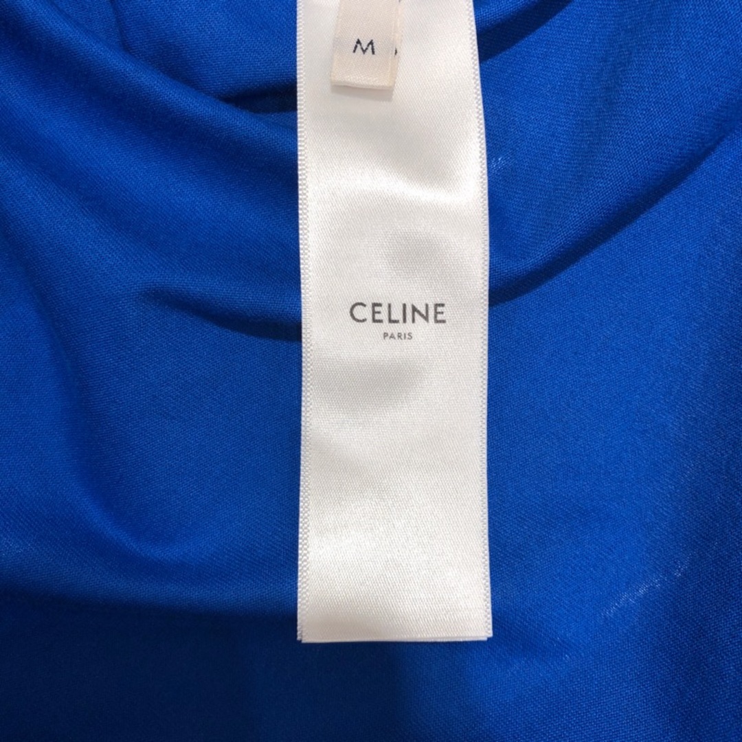 celine - セリーヌ CELINE ロゴプリントTシャツ 2X99C671Q ブルー