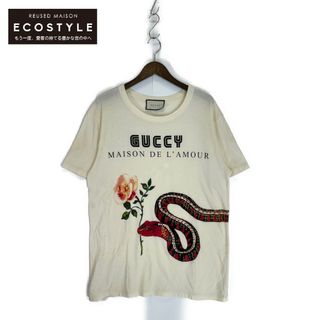 グッチ(Gucci)のグッチ ベージュ Maison De L'Amour Tシャツ タグなし(その他)