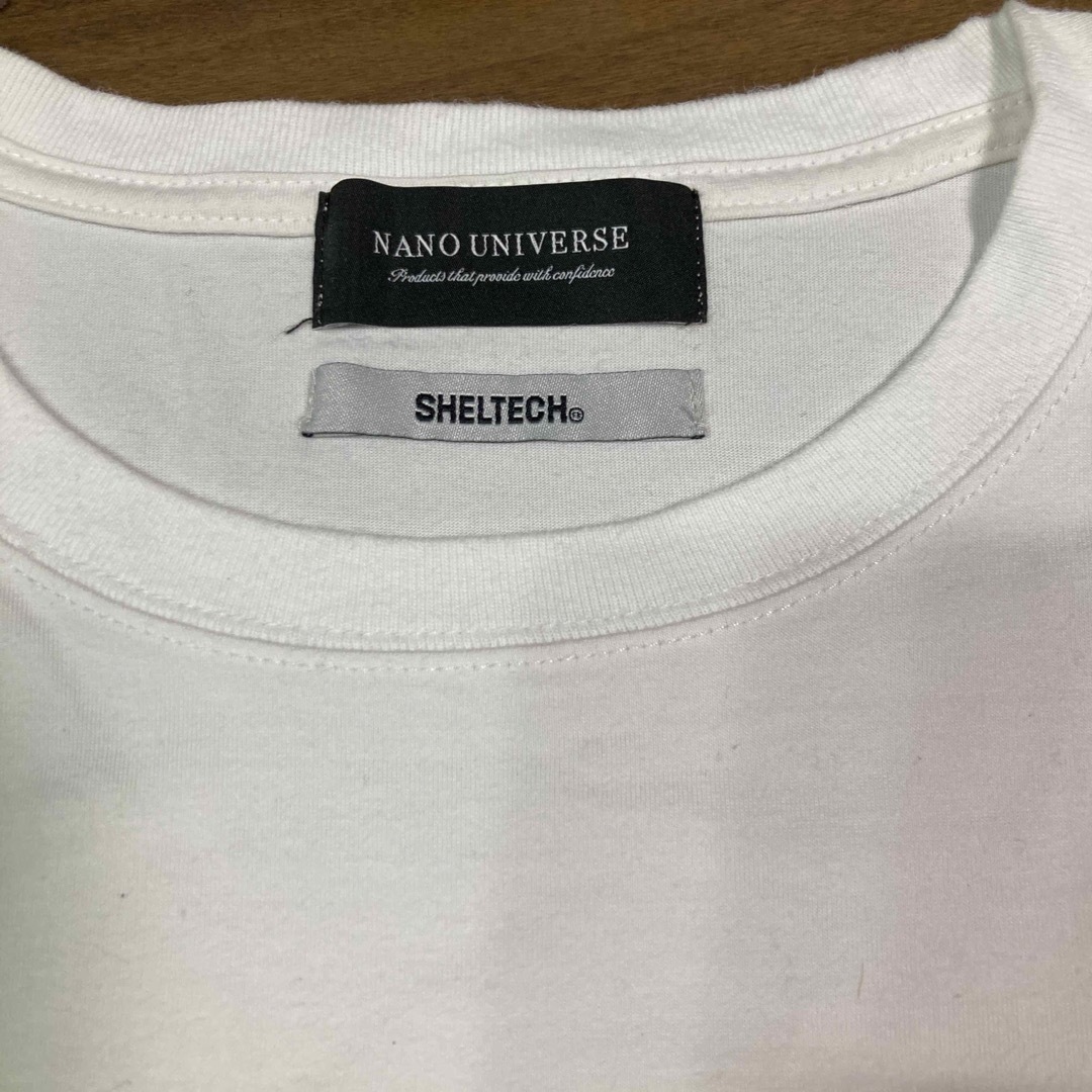 nano・universe(ナノユニバース)のナノユニバース　白　長袖 メンズのトップス(シャツ)の商品写真