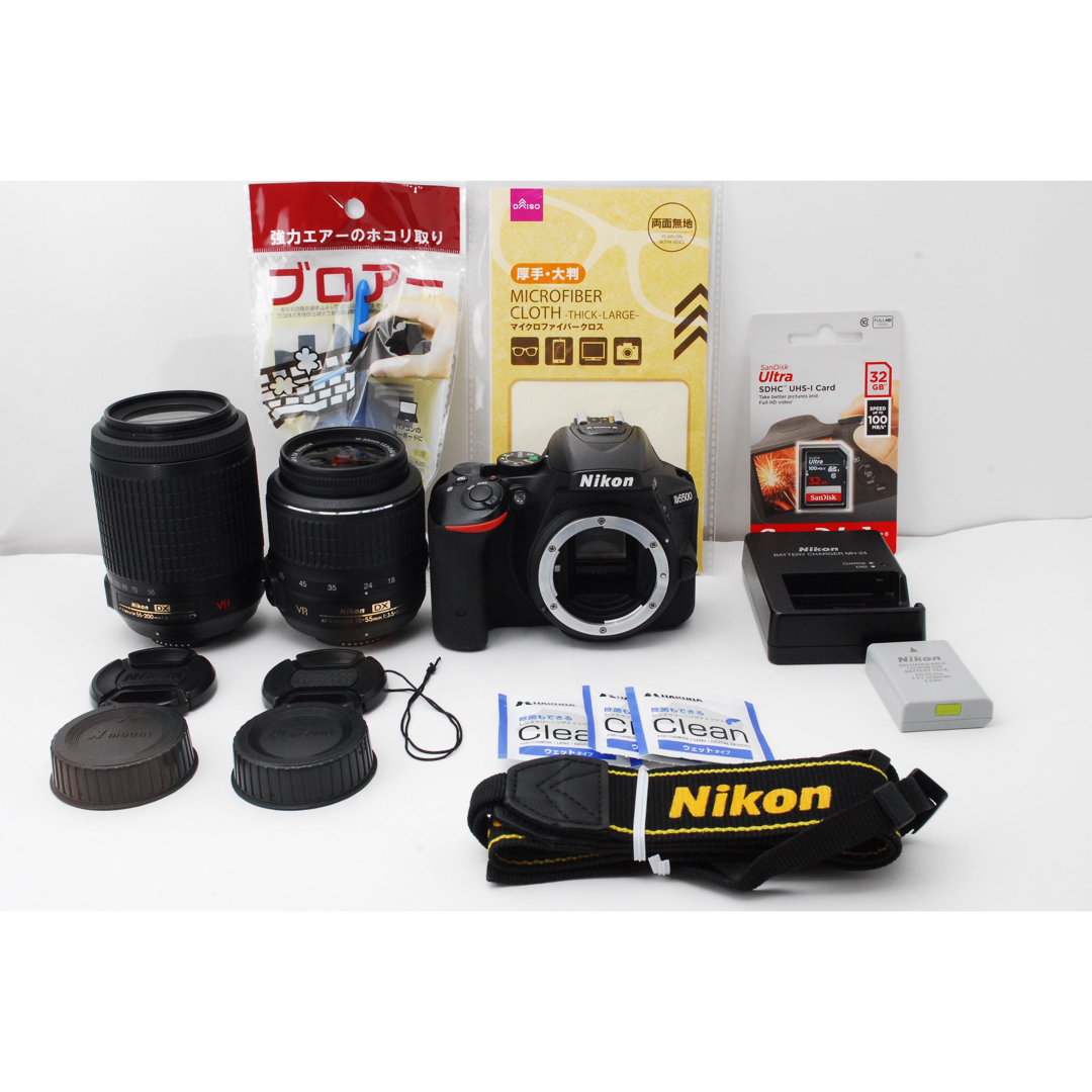 Nikon   Nikon Dダブルズームキット♪スマホ転送♪高性能