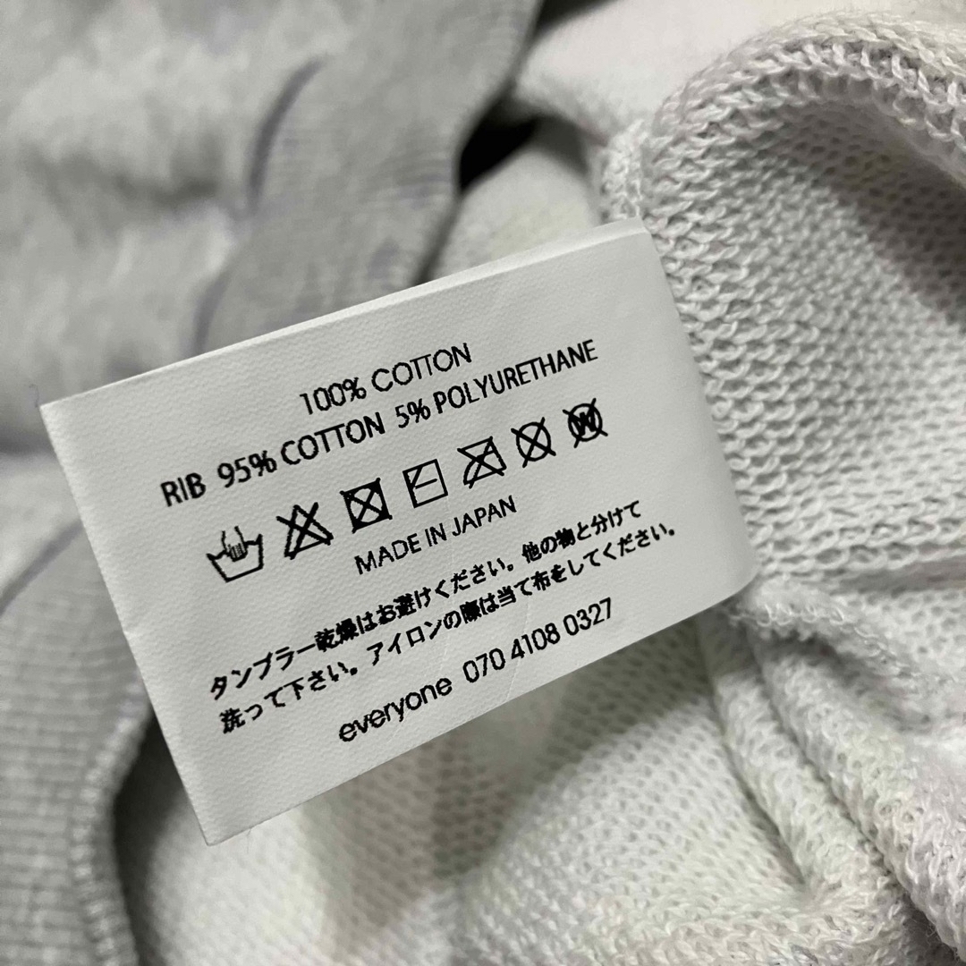 1LDK SELECT(ワンエルディーケーセレクト)のeveryone COTTON CREW NECK アッシュ ヘザー グレー M メンズのトップス(スウェット)の商品写真