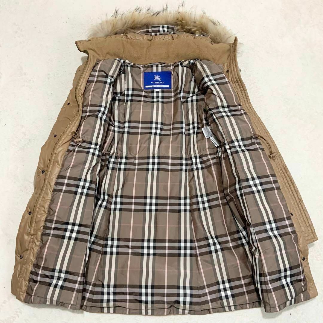 BURBERRY BLUE LABEL - 【美品】バーバリーブルーレーベル ダウン ...