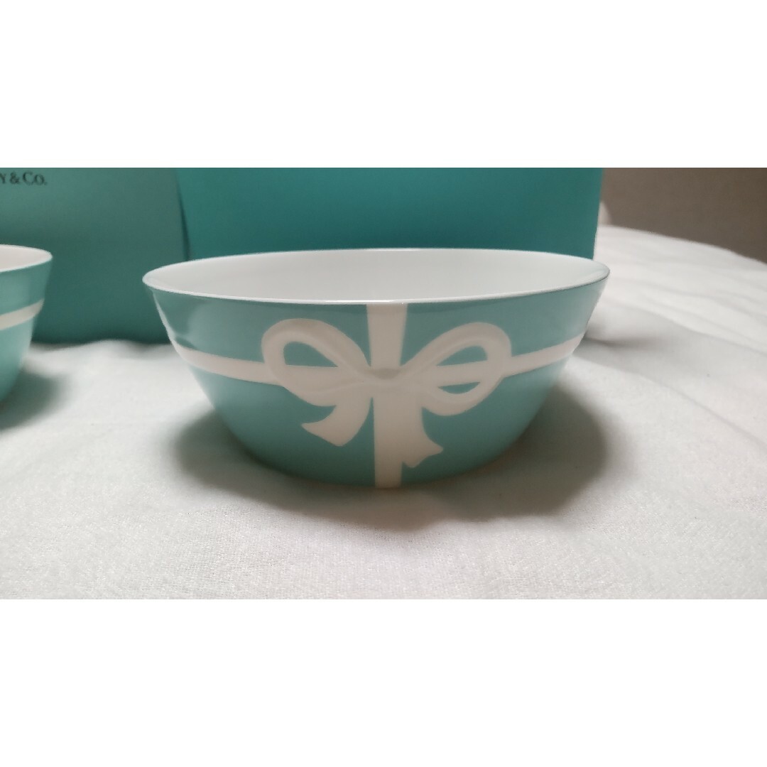 Tiffany & Co. - ティファニー ブルーボックス ボウル 2個セット 外箱