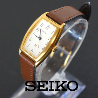 セイコー(SEIKO)の【稼働品】SEIKO　NOIE　レディース腕時計　電池交換済　新品ベルト(腕時計)
