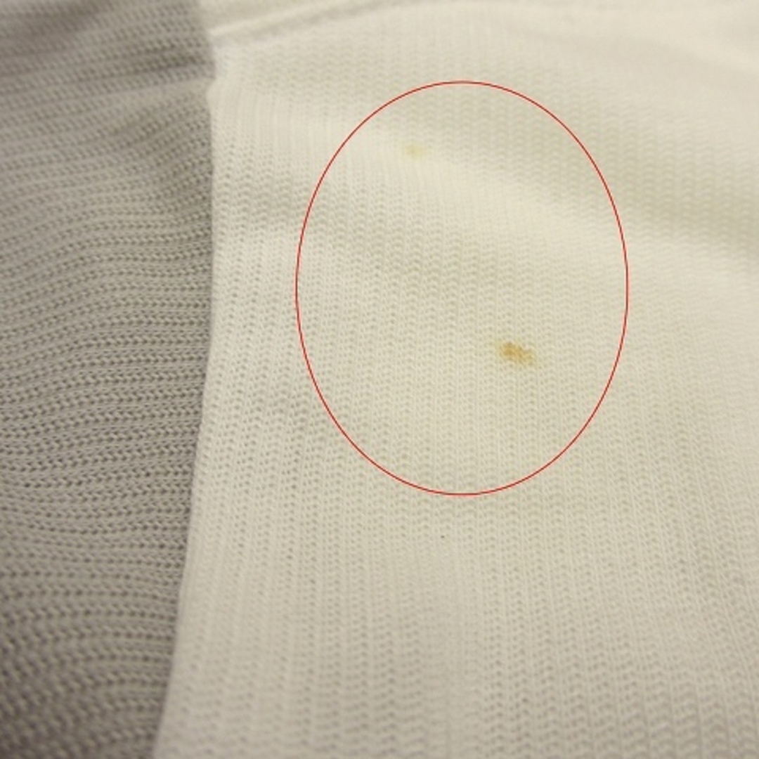 Munsingwear(マンシングウェア)のマンシングウェア ポロシャツ 半袖 ロゴ刺繍 バックプリント コットン 白 M レディースのトップス(ポロシャツ)の商品写真