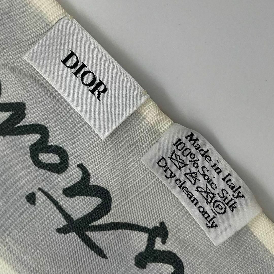 Dior - ディオール ミッツァ フローラル 花柄 シルクツイルスカーフ