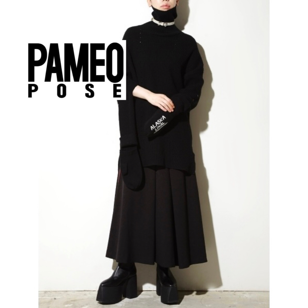 PAMEO POSE(パメオポーズ)の【PAMEO POSE】PENGUIN BIG SWEATER レディースのトップス(ニット/セーター)の商品写真
