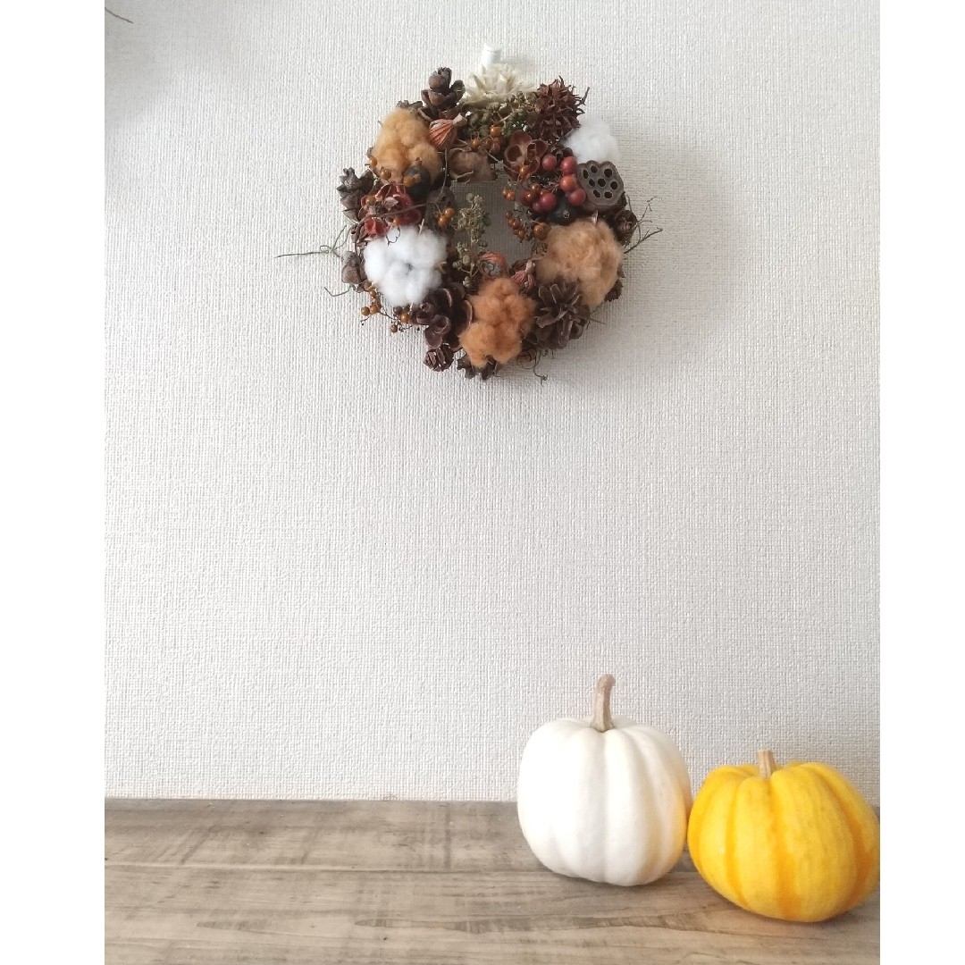 木の実のリース autumn&winter ◈19cm◈