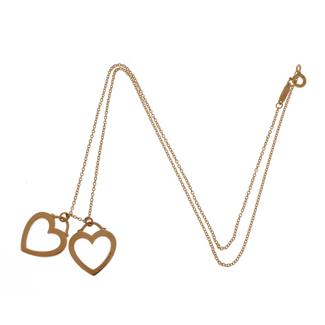 Tiffany & Co. - ティファニー センチメンタルダブルハート ネックレス
