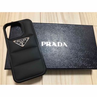 PRADA　ノベルティ　ラバー　シリコン　iPhone14pro ブラック