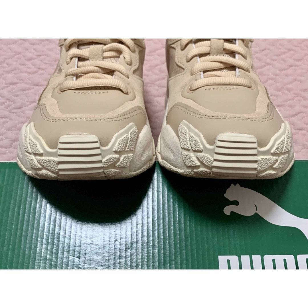 PUMA for emmi エミ シューズ スニーカー ホワイト ベージュ