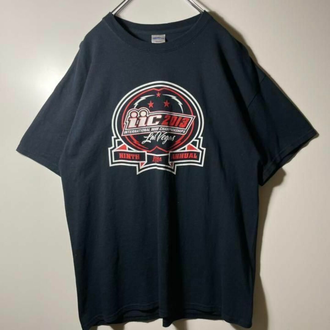 非売品！【アメリカ古着❗️】iic ラスベガス 半袖Tシャツ 黒 Lビッグ ...