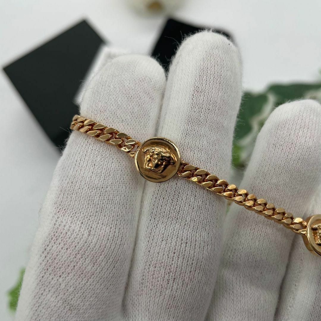 Versace ヴェルサーチ メドゥーサ ブレスレット ゴールド 金属