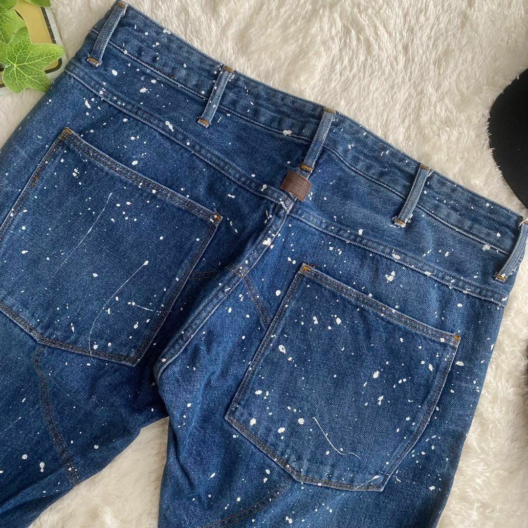 G-STAR RAW - ☆美品 ジースターロウ 5620 バイカーデニム 立体裁断