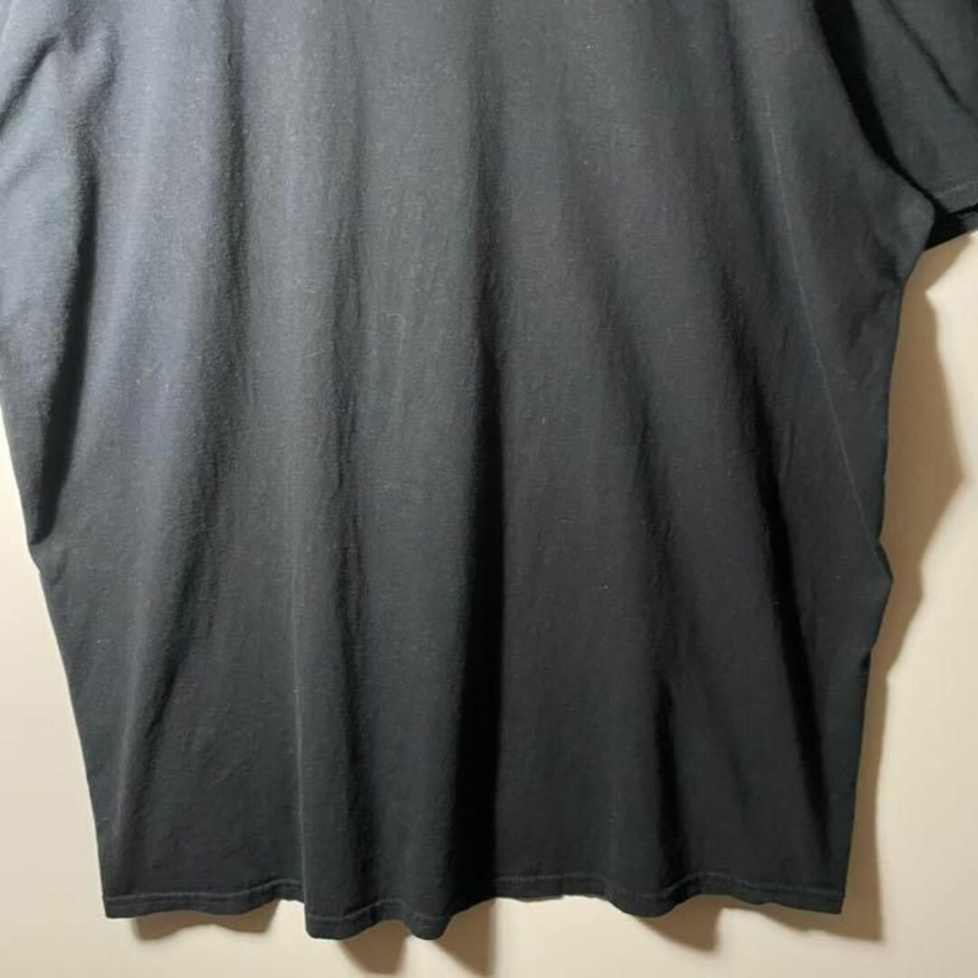【アメリカ❗️】90s クレイジープリントロゴTシャツ　黒　L ビッグサイズ