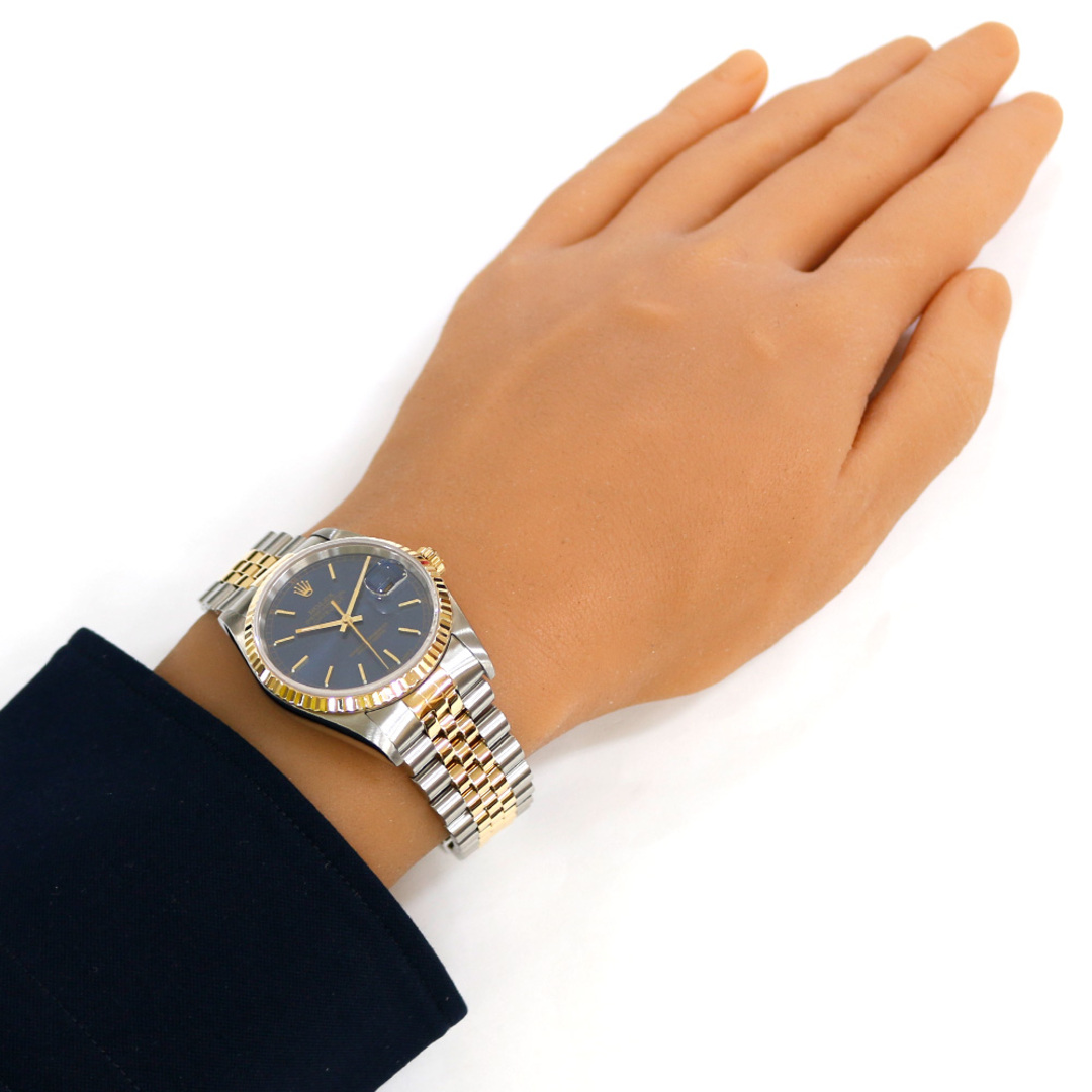 ロレックス デイトジャスト オイスターパーペチュアル 腕時計 時計 ステンレススチール 16233 自動巻き メンズ 1年保証 ROLEX  ロレックス