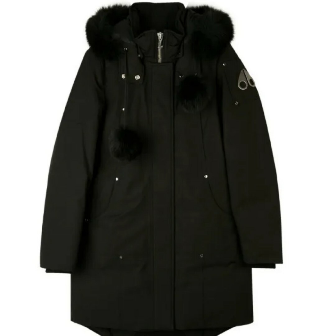 MOOSE KNUCKLES(ムースナックルズ)のMoose Knuckles Stirling Parka BK/BK(S) レディースのジャケット/アウター(ダウンコート)の商品写真