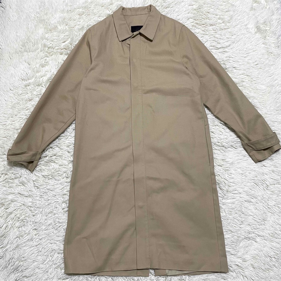 新品 ZARA ステンカラーコート／ロングコート  Lサイズ